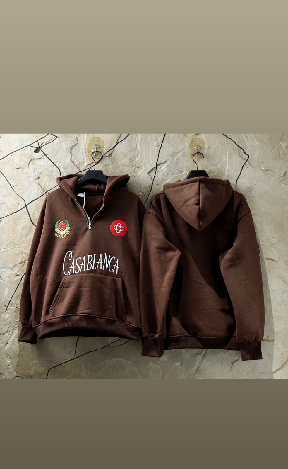 Casablanca Half-Zip Hoodie